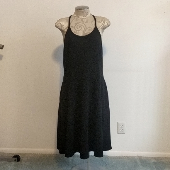 moyabo Dresses Soft Black Summer Jersey Dress With Pockets Poshmark